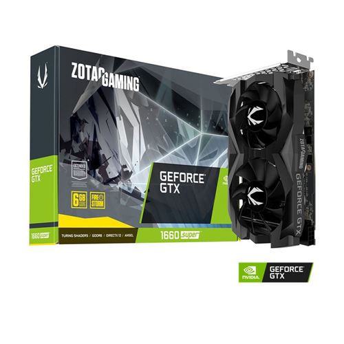 Zotac NVIDIA GeForce GTX 1660 Super Dual Fan 6GB GDDR6 PCIe 3.0