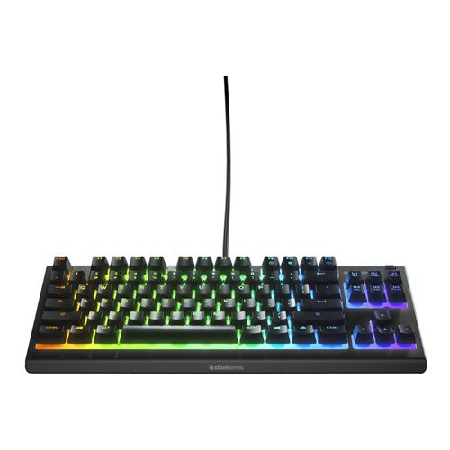 SteelSeries Apex 3 TKL RGB Gaming Keyboard - Tenkeyless - Water & Dust  Resistant - PC and USB-A