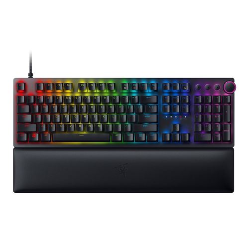 Gaming - Red Huntsman Switch Center Micro Black Optical Razer - Keyboard V2 Wired Linear