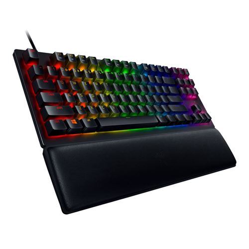 Razer Huntsman V2 Tenkeyless Optical Linear Red Switch Wired Gaming Keyboard  - Black - Micro Center