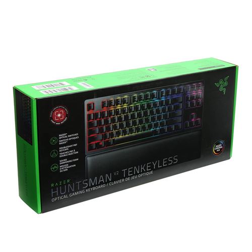 Razer Huntsman V2 Tenkeyless Optical Linear Red Switch Wired Gaming  Keyboard - Black - Micro Center