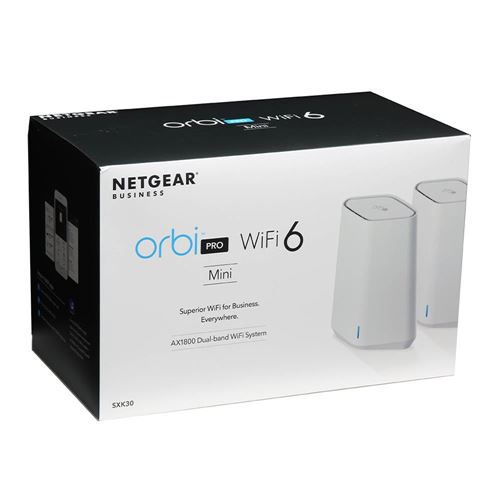 Orbi Pro WiFi 6 Tri-Band Mesh WiFi System (3 Pack)