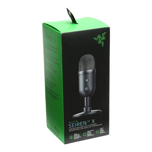 Razer Seiren V2 X USB Condenser Microphone - Black ; Supercardioid