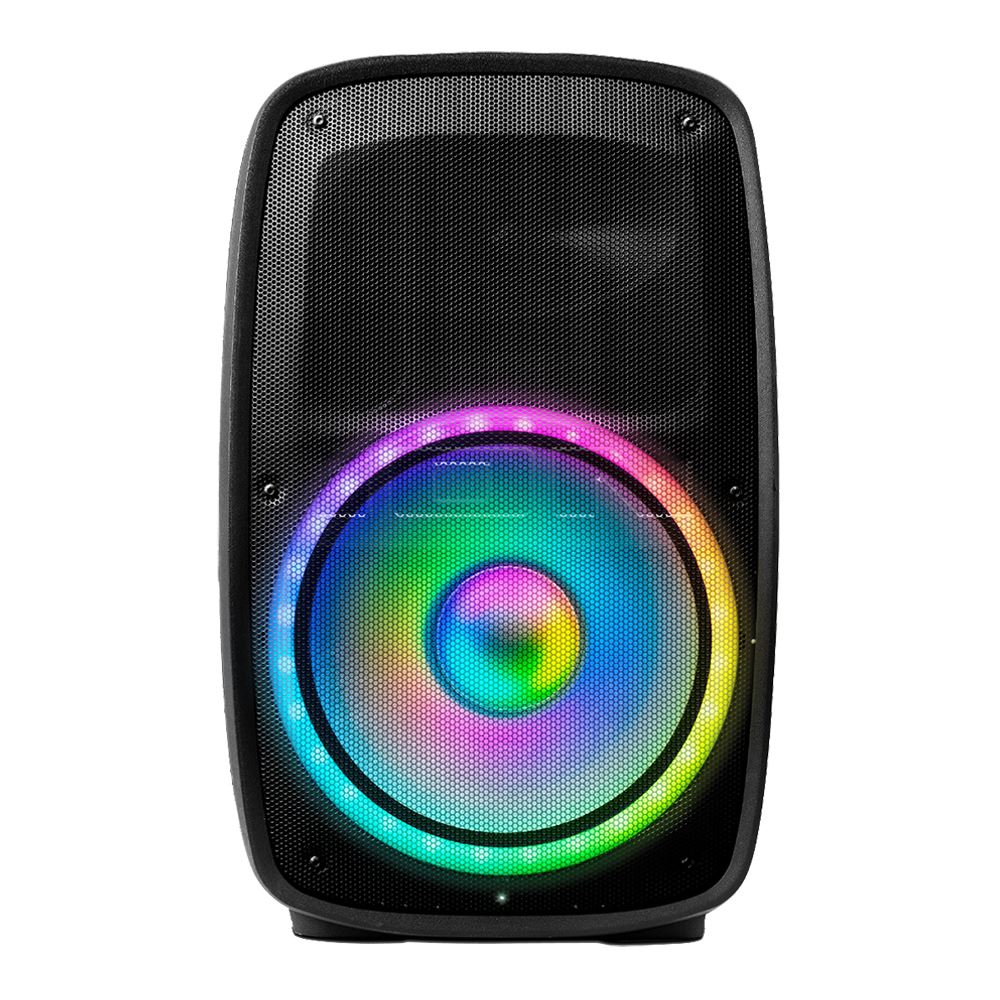 Ion Audio Total Pa Glow Max High Power Bluetooth Speaker System With Lights Micro Center 