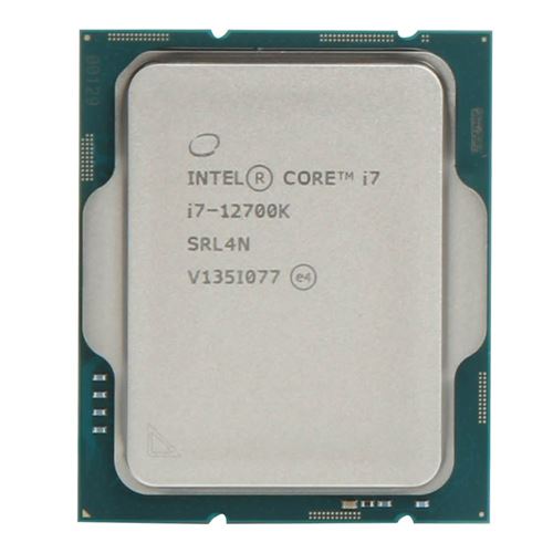 Intel Core i7-12700K Alder Lake 3.6GHz Twelve-Core LGA 1700 Boxed 