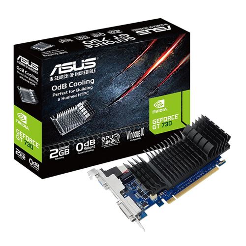 MSI GeForce GT 730 2GB DDR3 NVIDIA PCI Express 2.0 HDMI DVI VGA 1080p HD