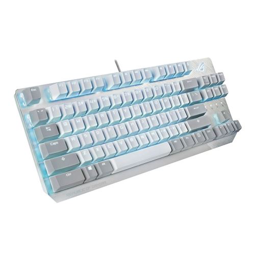 Asus ROG Azoth Moonlight White mechanical keyboard available for pre-order  at 1799 yuan ($246) - Gizmochina