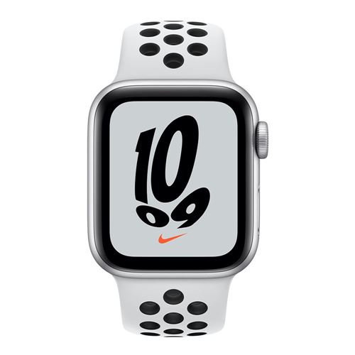 Apple Watch Nike SE GPS 40mm Silver Aluminum Case with - Pure