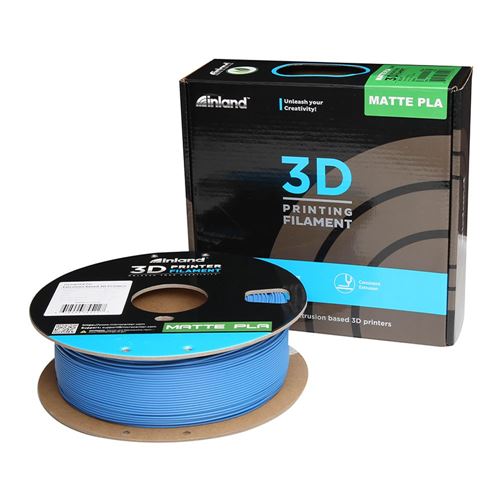  OVERTURE PLA Matte 3D Printer Filament 1.75mm, Matte PLA 1kg  Cardboard Spool