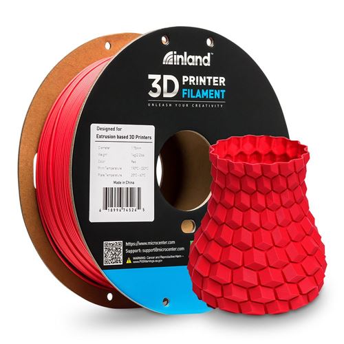 Creality PLA Pro(PLA+) 3D Printer Filament 1.75mm, PLA Plus Red, Toughness  Upgraded Dimensional Accuracy +/- 0.03mm, 1kg Spool(2.2lbs) Ender PLA+