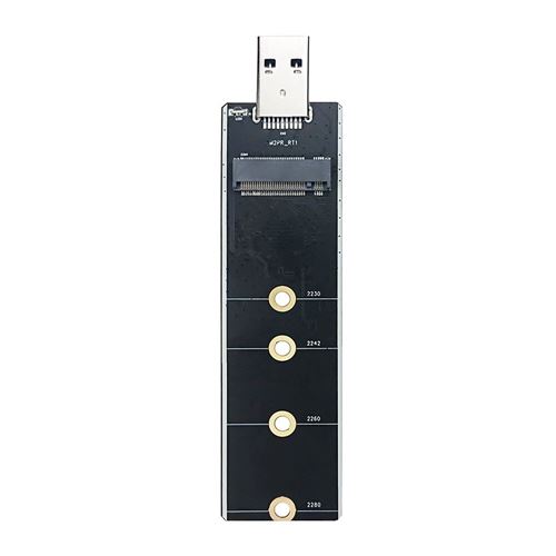Micro Connectors M.2 NVMe & SATA SSD to USB 3.2 Gen 2 10Gbps Type-A Male  Adapter NVME-S32USBA - Micro Center