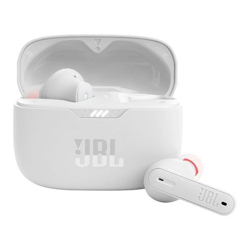 brændstof Prestigefyldte dyb JBL Tune 230NC TWS Active Noise Cancelling True Wireless Bluetooth Earbuds  - White - Micro Center