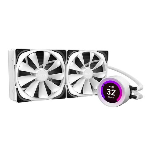 NZXT Kraken 280mm All in One Liquid CPU Cooling Kit - Black - Micro Center