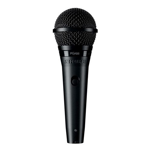 Shure PGA58 Cardioid Dynamic Vocal Microphone Cardioid Polar