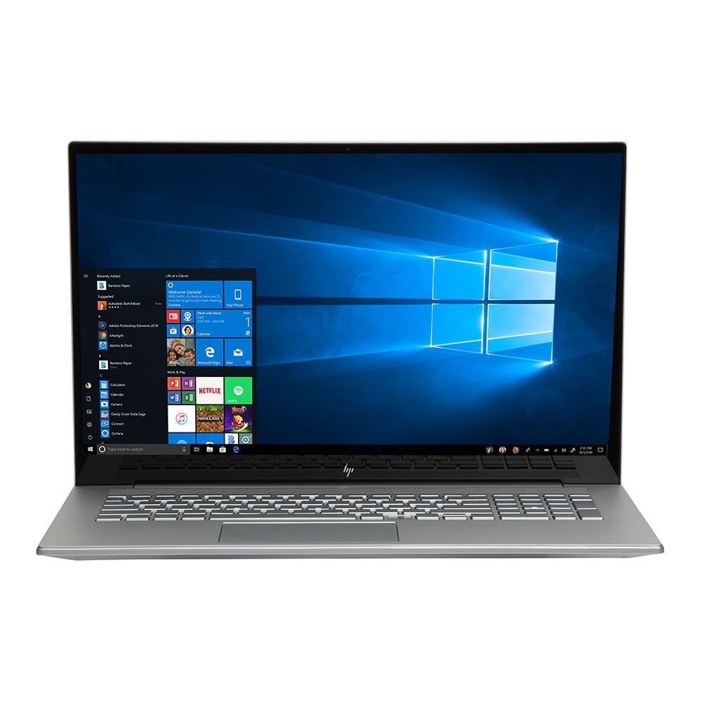 HP ENVY 17ch0011nr 17.3" Laptop Computer Refurbished Silver; Intel