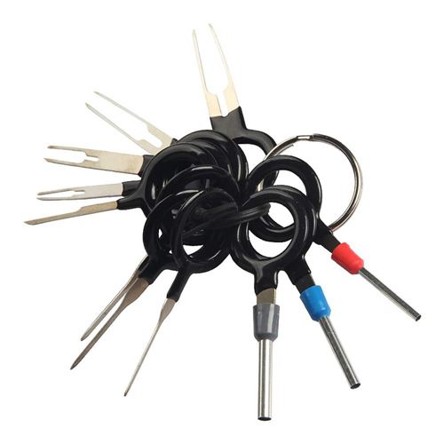 eKoi 21 piece Electrical Terminal Wiring Pin Removal Key Tool Kit - Micro  Center