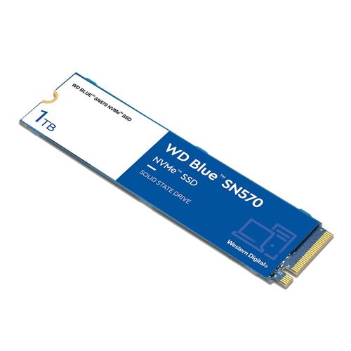 WD Blue SN570 1TB TLC 3D NAND PCIe Gen 3 x4 NVMe M.2 Internal SSD 