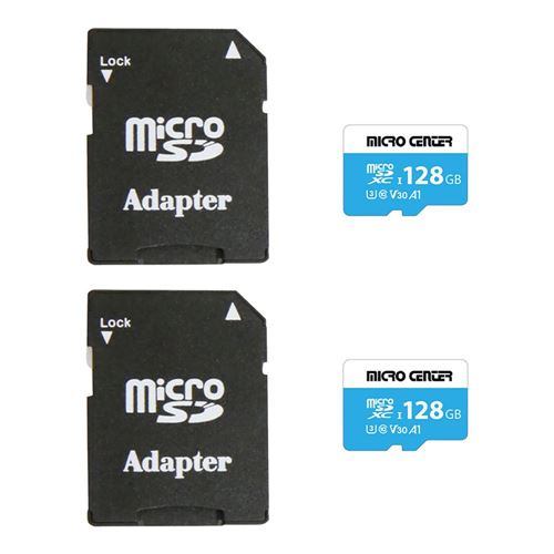 Micro Center Premium 128GB microSDXC Card UHS-I Flash Memory Card