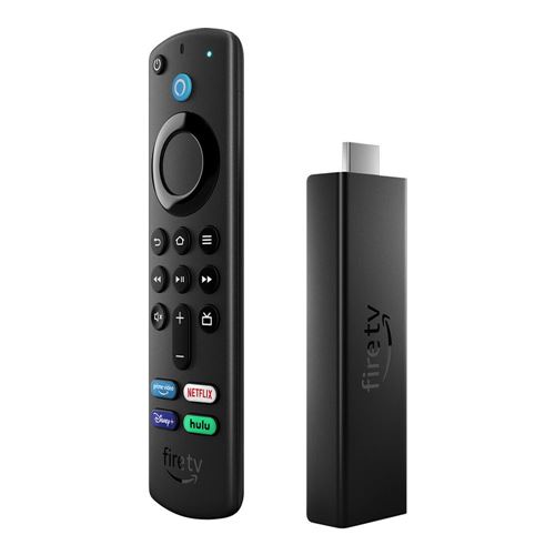 Fire TV Stick 4K Max Streaming Media Player with Alexa Voice  Remote - Black - Micro Center