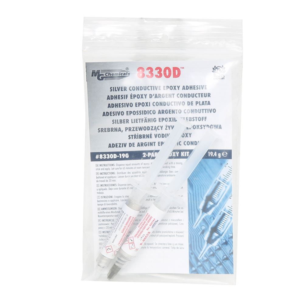 MG Chemicals 8330D Silver Conductive Epoxy Adhesive Micro Center