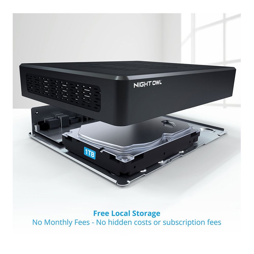 Night Owl BTD216110LSA HD DVR Security Kit; 16Channel; 10 Cameras