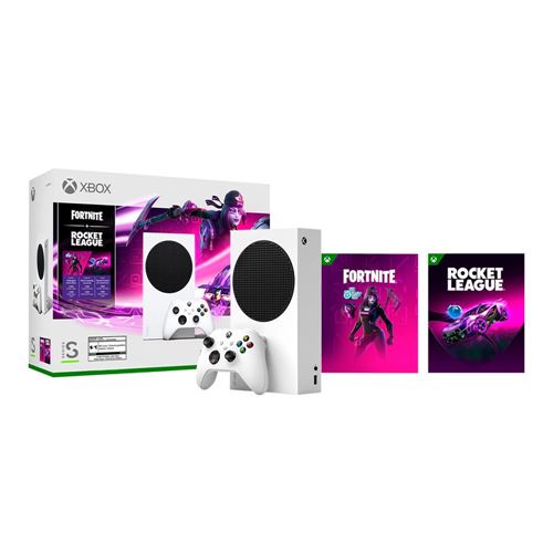 Microsoft Xbox One S 1TB Two-Controller Bundle cor branco