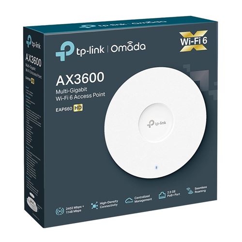 TP-LINK EAP660 HD - AX3600 WiFi 6 Dual-Band Omada Whole Home Wireless  System - Micro Center