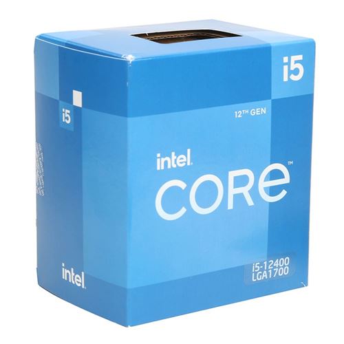 Intel Core i5-12400 Alder Lake 2.5GHz Six-Core LGA 1700 Boxed Processor -  Intel Stock Cooler Included - Micro Center