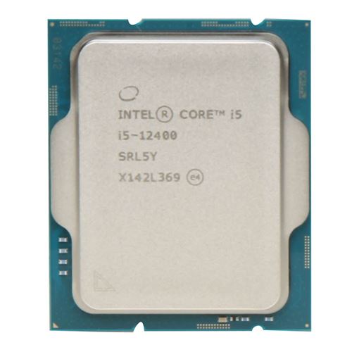Intel Core i5-12400 Alder Lake 2.5GHz Six-Core LGA 1700 Boxed 