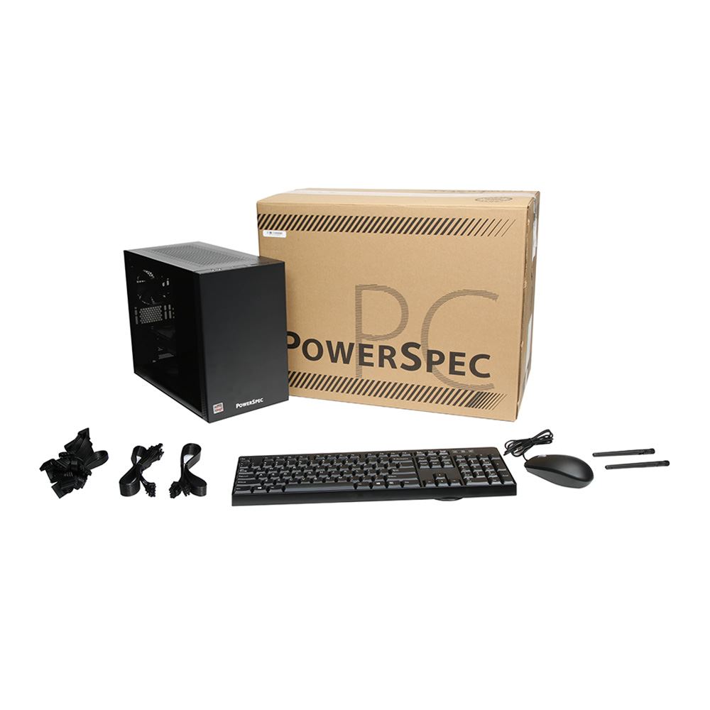 PowerSpec G511 Gaming PC; AMD Ryzen 5 5600X 3.7GHz Processor; Microsoft