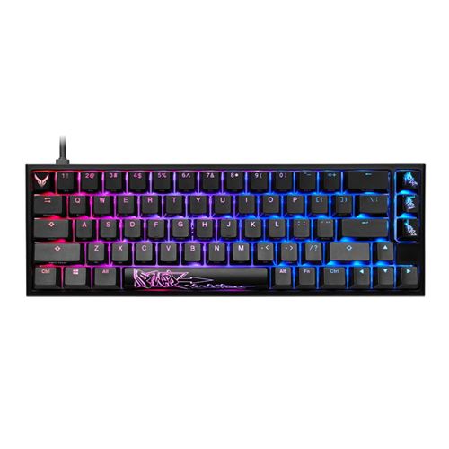 PowerColor x Ducky One 2 SF RGB Mechanical Keyboard (Black and Red