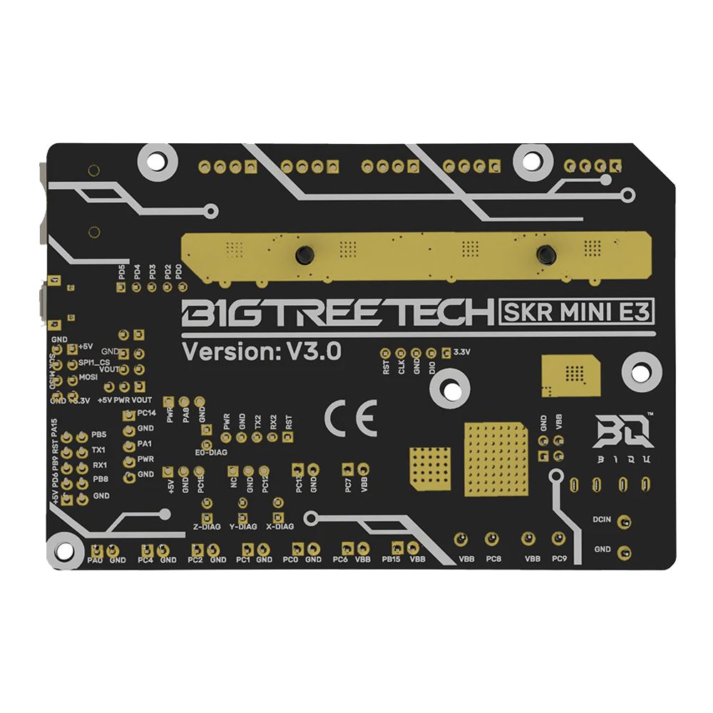 BIGTREETECH SKR Mini E3 V3.0 32-Bit-Steuerplatine für Ender 3/Ender 3 Pro/Ender 5/Ender 5 plus/CR-10 - China / Ohne Kabel (Für Ender 3 V2 Bildschirm