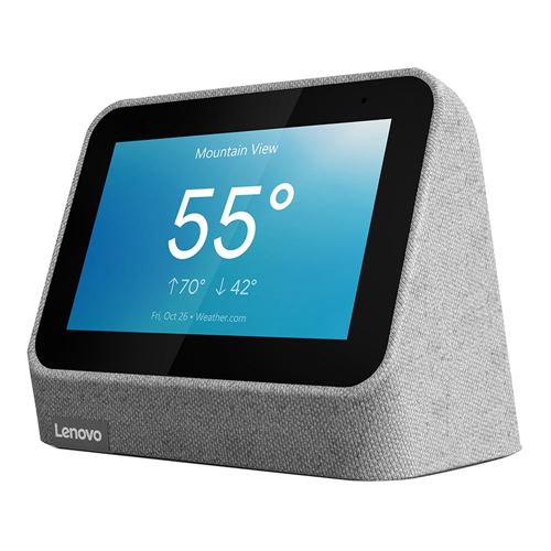 Lenovo Smart Clock Gen 2 with Charging Station and Google built-in - Gray;  4