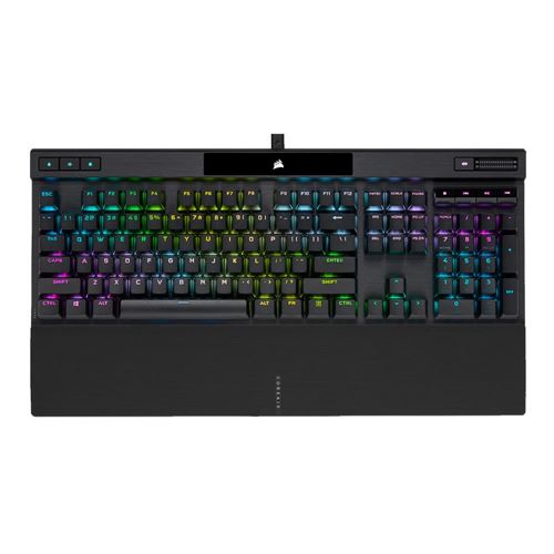 Corsair K70 RGB Pro CHAMPION SERIES Mechanical Gaming Keyboard; Cherry MX Speen Silver; RGB Backlit Micro