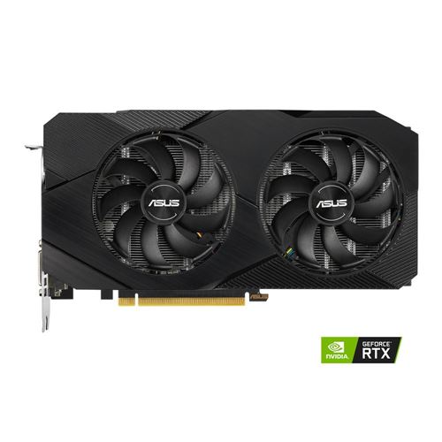 ASUS NVIDIA GeForce 2060 Dual Evo Overclocked Dual-Fan 12GB GDDR6 PCIe 3.0 Graphics Card - Micro Center
