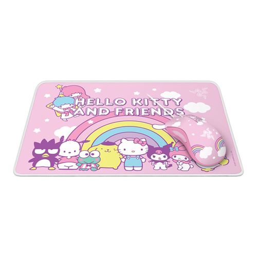 Cute Hello Kitty Mouse Pad Wrist Support , Hello Kitty Desk