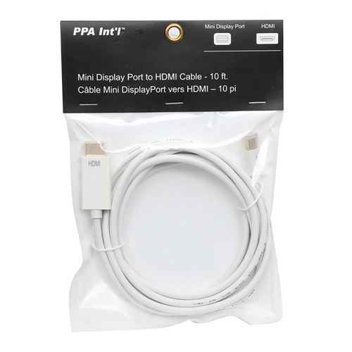Câble Adaptateur mini Displayport vers HDMI Link-e (MAC, Apple