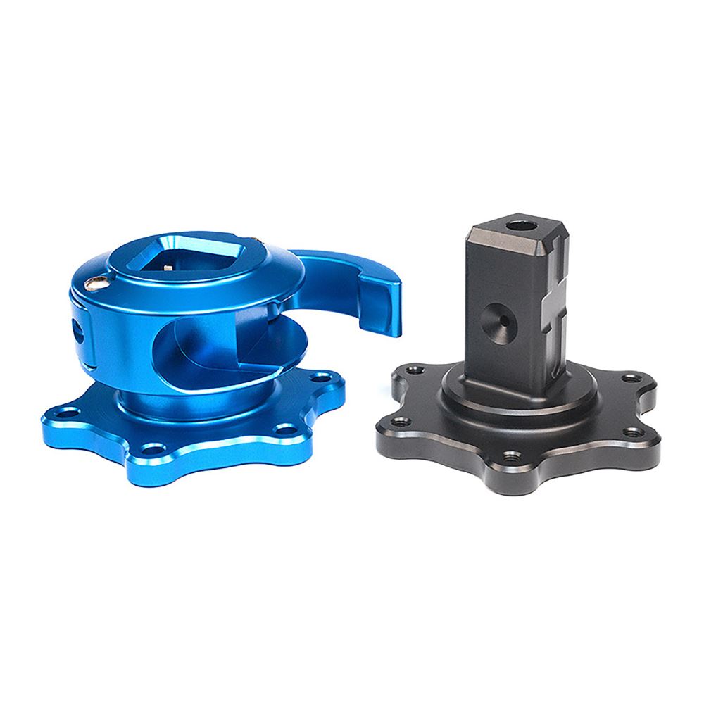 Sim Lab XEROPLAY Steering Wheel Quick Release Black / Blue Micro