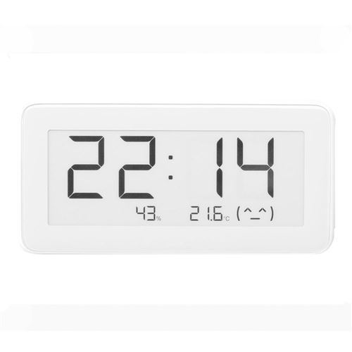 Bluetooth eInk Display Clock with Temperature Humidity Sensor