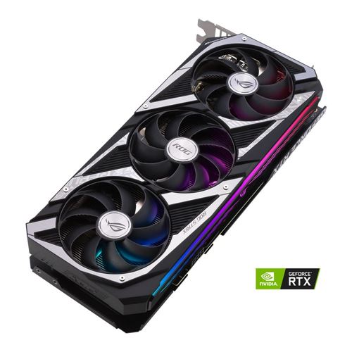 ASUS NVIDIA GeForce RTX 3050 ROG Strix Overclocked Triple Fan 8GB GDDR6 ASUS NVIDIA GeForce RTX 3050 ROG Strix Overclocked Triple Fan 8GB GDDR6