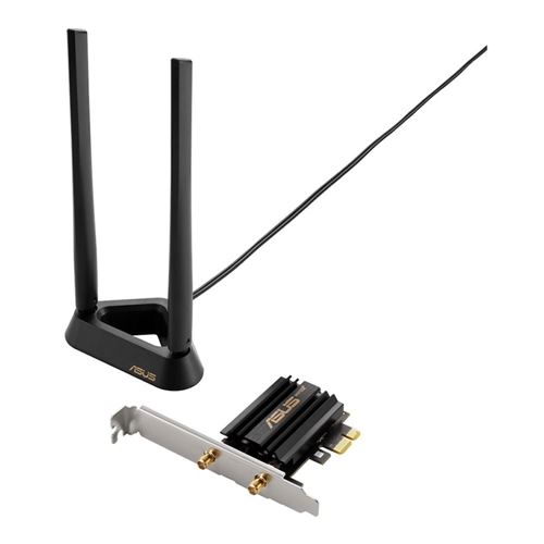 ASUS PCE-AXE58BT WiFi 6E Tri-Band PCI-e Wireless Adapter with Bluetooth 5.2  - Micro Center
