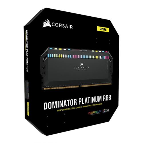 Corsair Dominator Platinum RGB 64GB (2 x 32GB) DDR5-5200 PC5-41600