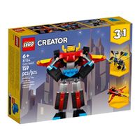 インタープラネット　3点セット Lego Super Robot - 31124 (159 Pieces); 3-in-1 Playset