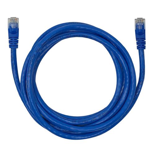 10ft Cat6 Snagless Shielded Ethernet Patch Cable, Blue 