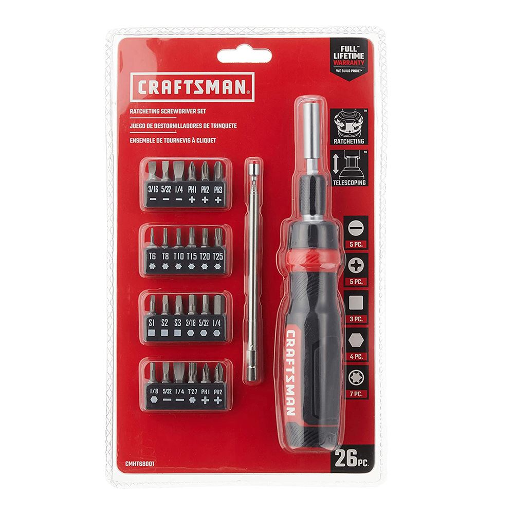 Craftsman Ratcheting Screwdriver Set Micro Center