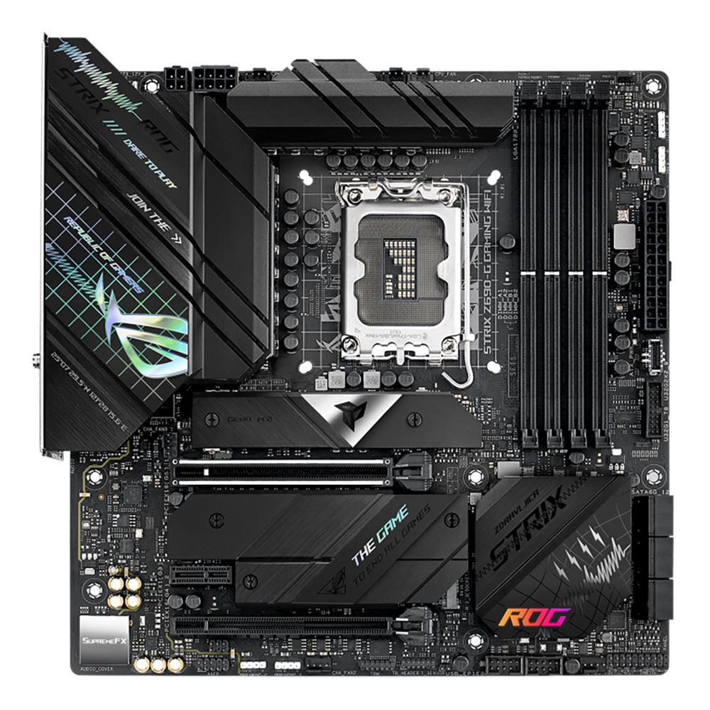 ASUS Z690-G ROG Strix Gaming WiFi DDR5 Intel LGA 1700 microATX ...