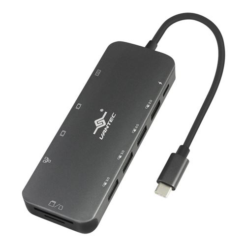 Inland USB-C 8-in-1 Multi Function Hub - Micro Center
