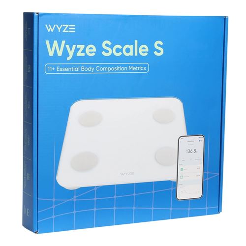 Wyze Smart Scale S - White - Micro Center