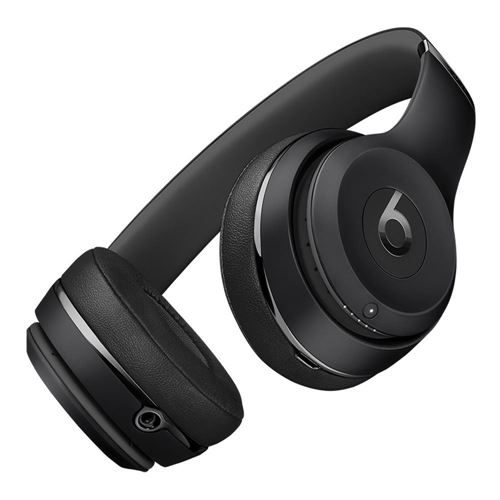 Apple Beats Solo3 Wireless Bluetooth On-Ear Headphones - Black