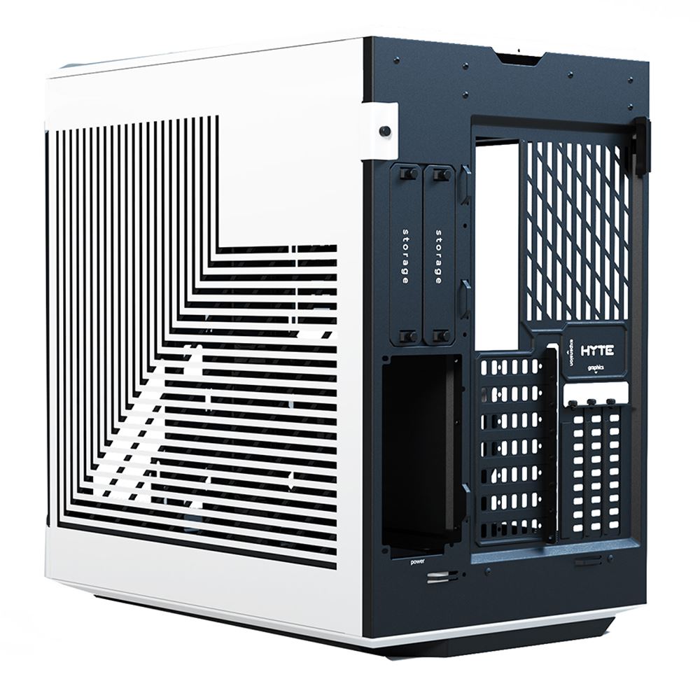 Hyte Y60 Modern Aesthetic Dual Chamber Panoramic Tempered Glass Mid Tower Atx Computer Gaming